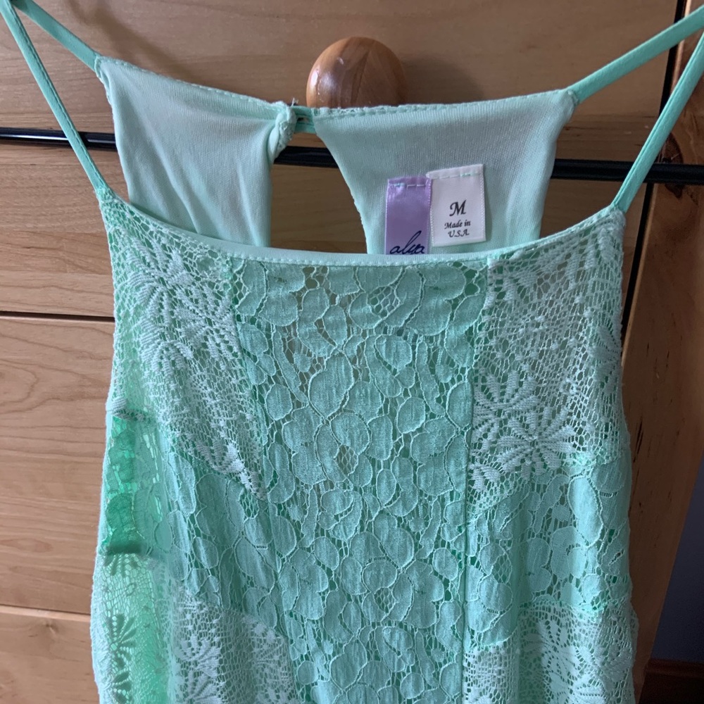 Mint Green Dress